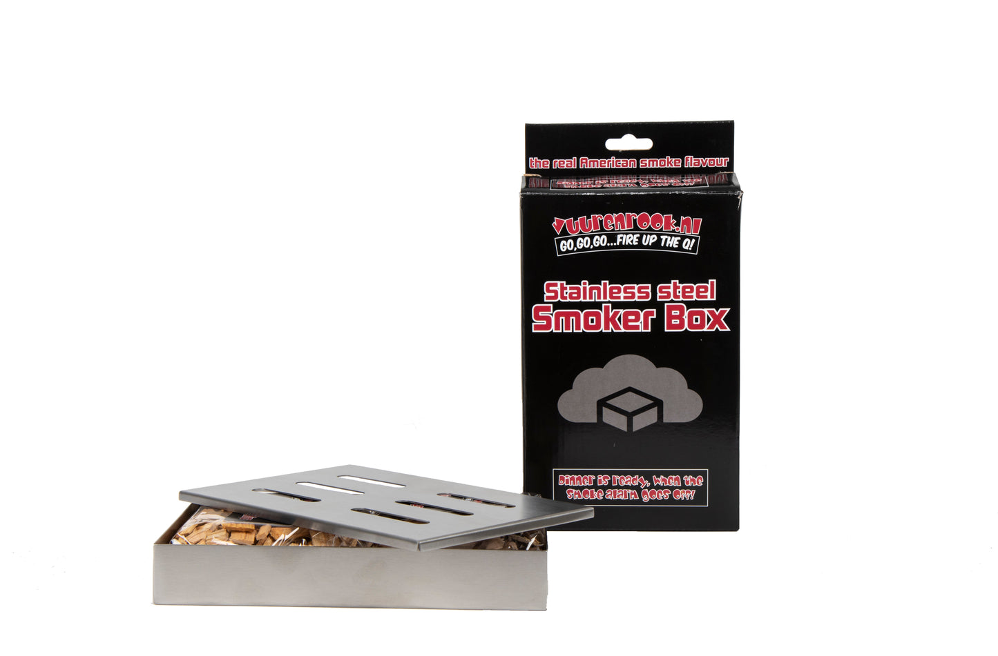 💨 Vuur&Rook RVS Smoker Box
